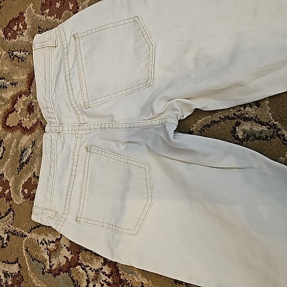 Marc Jacob's Basic Off White Jeans 4 - image 4